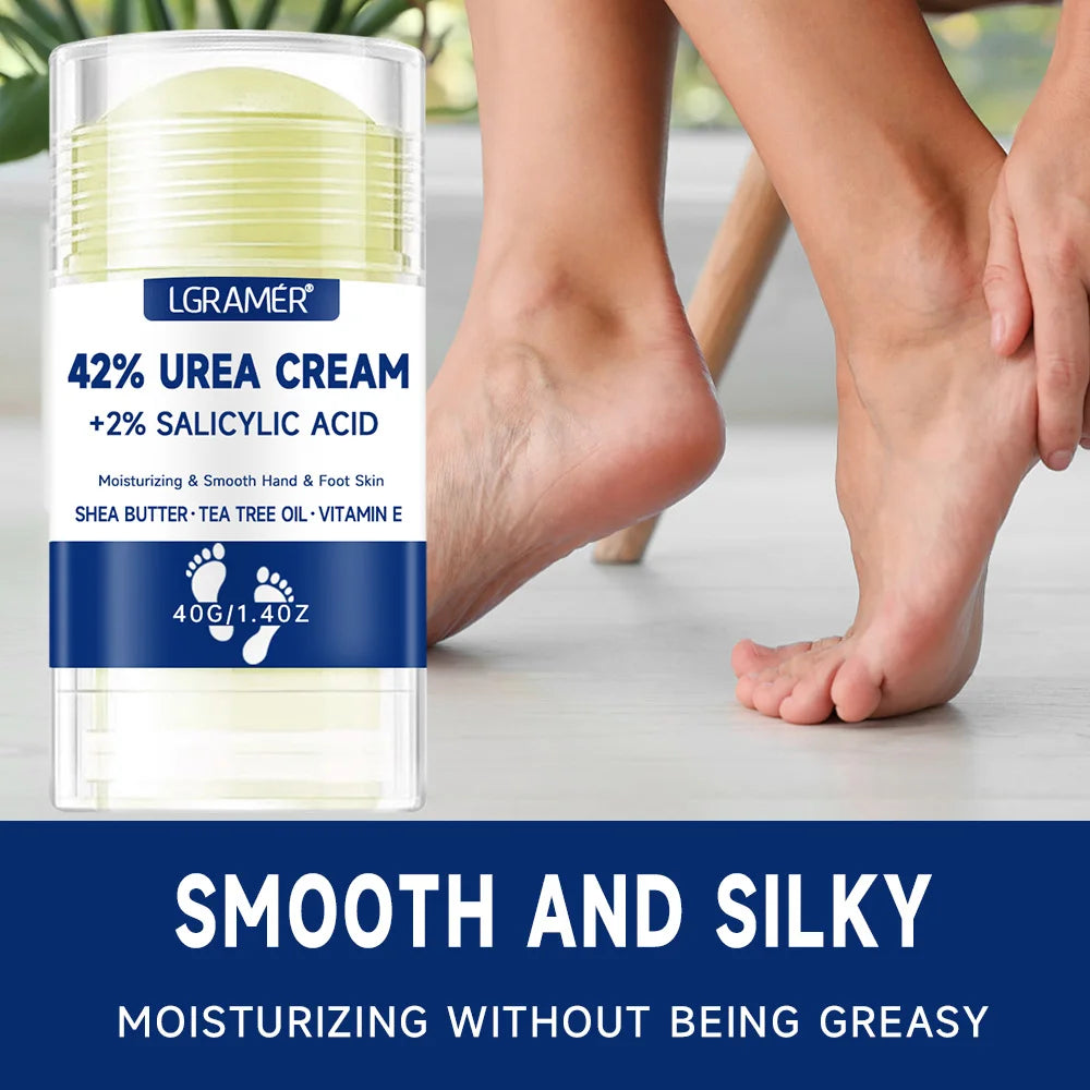 Crème pour les pieds à l'urée 42% + 2% acide salicylique soin hydratant intensif des pieds et des mains crème hydratante pour les pieds et crème pour les mains