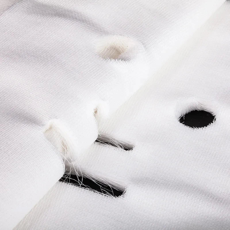 100 pièces jetables gaze douce Salon de beauté appliquer masque doux ultra-mince coton naturel patchs de soins des yeux masque facial outils de soins de la peau