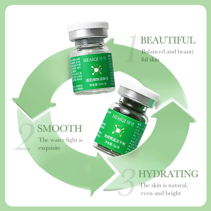 Kit de pelage des algues naturelles pour le visage, blanchissant, Melasma, Breakouts des algues, hydratant, rajeunissant, rétrécissement des pores, soins pour la peau