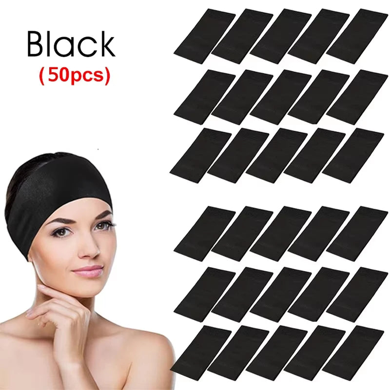 100/50/30 pièces jetables Spa bandeaux pour le visage Non-tissé doux soins de la peau couvre-chef pour femmes Salons beauté esthéticienne fournitures