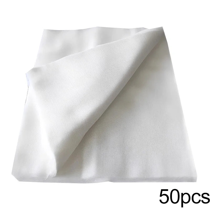 100 pièces jetables gaze douce Salon de beauté appliquer masque doux ultra-mince coton naturel patchs de soins des yeux masque facial outils de soins de la peau