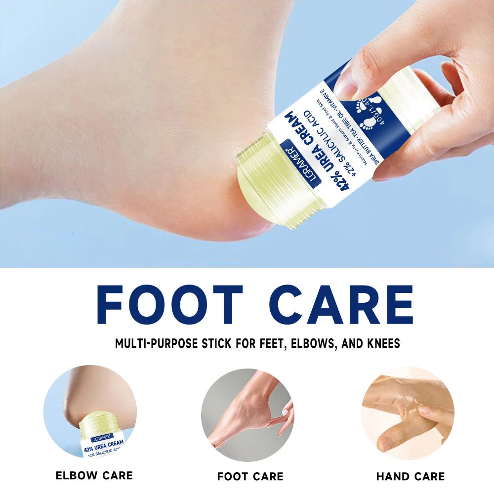 Crème pour les pieds à l'urée 42% + 2% acide salicylique soin hydratant intensif des pieds et des mains crème hydratante pour les pieds et crème pour les mains