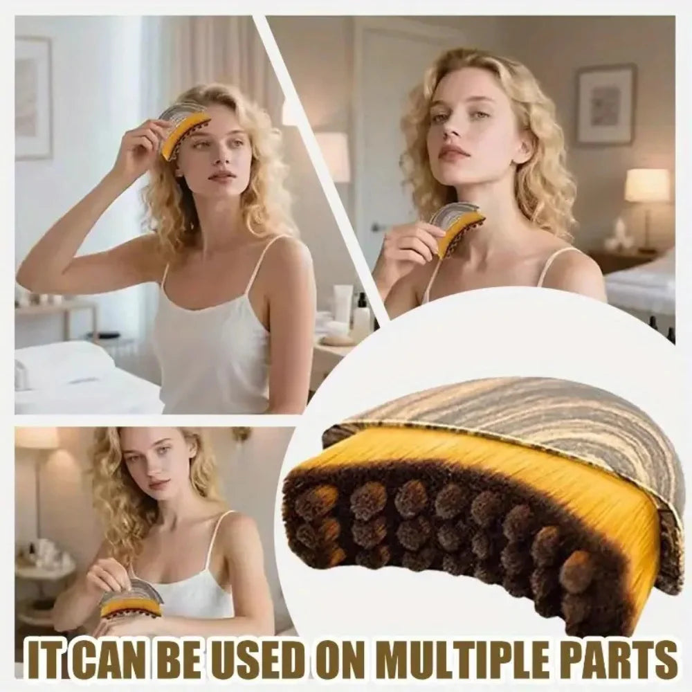 Brosse corporelle Spa pour brossage à sec, Drainage lymphatique, masseur pour le visage, outil de Circulation sanguine pour la peau sèche, soins du visage et du corps