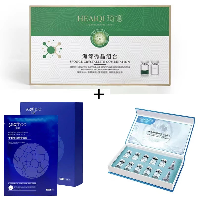 Kit de pelage des algues naturelles pour le visage, blanchissant, Melasma, Breakouts des algues, hydratant, rajeunissant, rétrécissement des pores, soins pour la peau