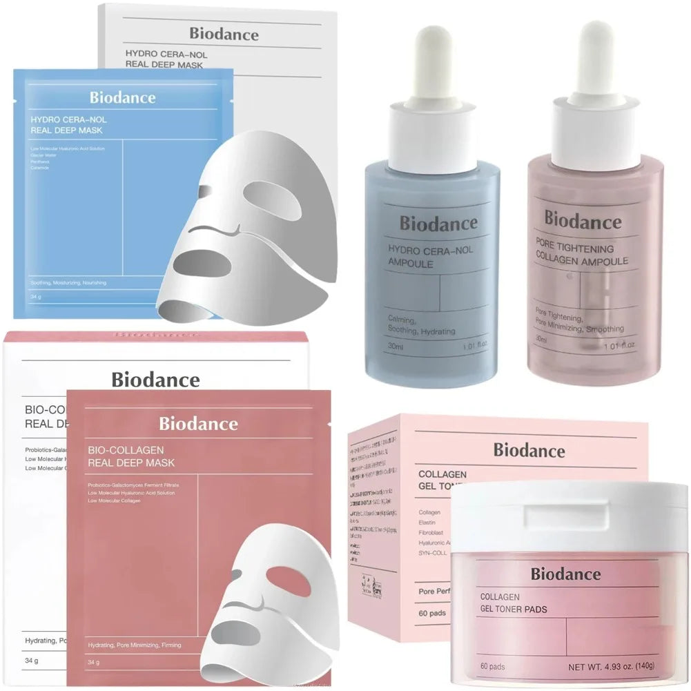 Biodance collagène hydratant Toner visage peau réparation sérum éclaircissant Non irritant visage Toner visage soins de la peau